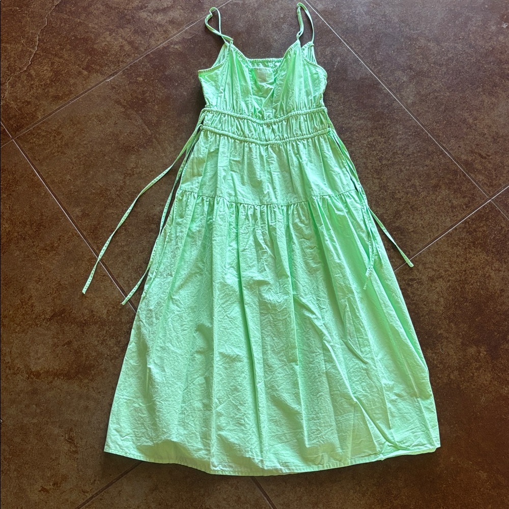 Women's Target light green sun/easter dress size XS - Picture 4 of 4